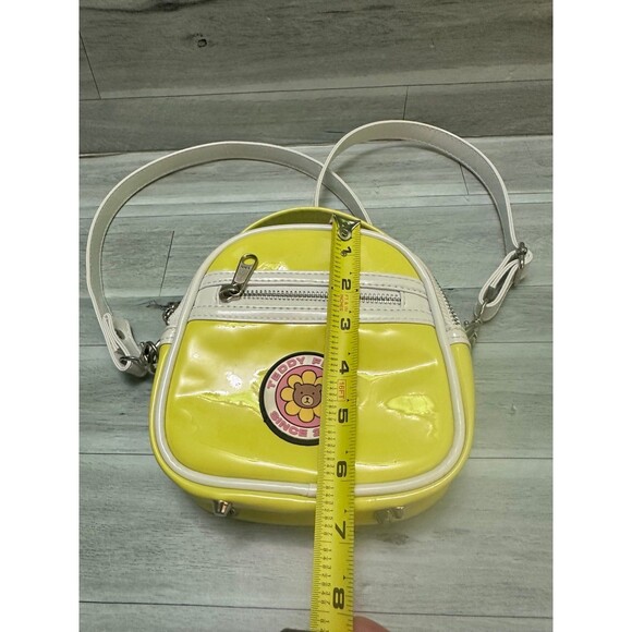 Teddy Fresh Yellow and White Mini Crossbody Bag main image 4